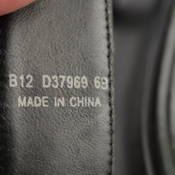 Cole Haan Womens Molly Sandals Size 6 Black Leather Python Thong Slingback Flats - Picture 10 of 13